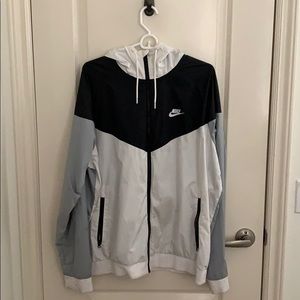 Nike Windbreaker White Black